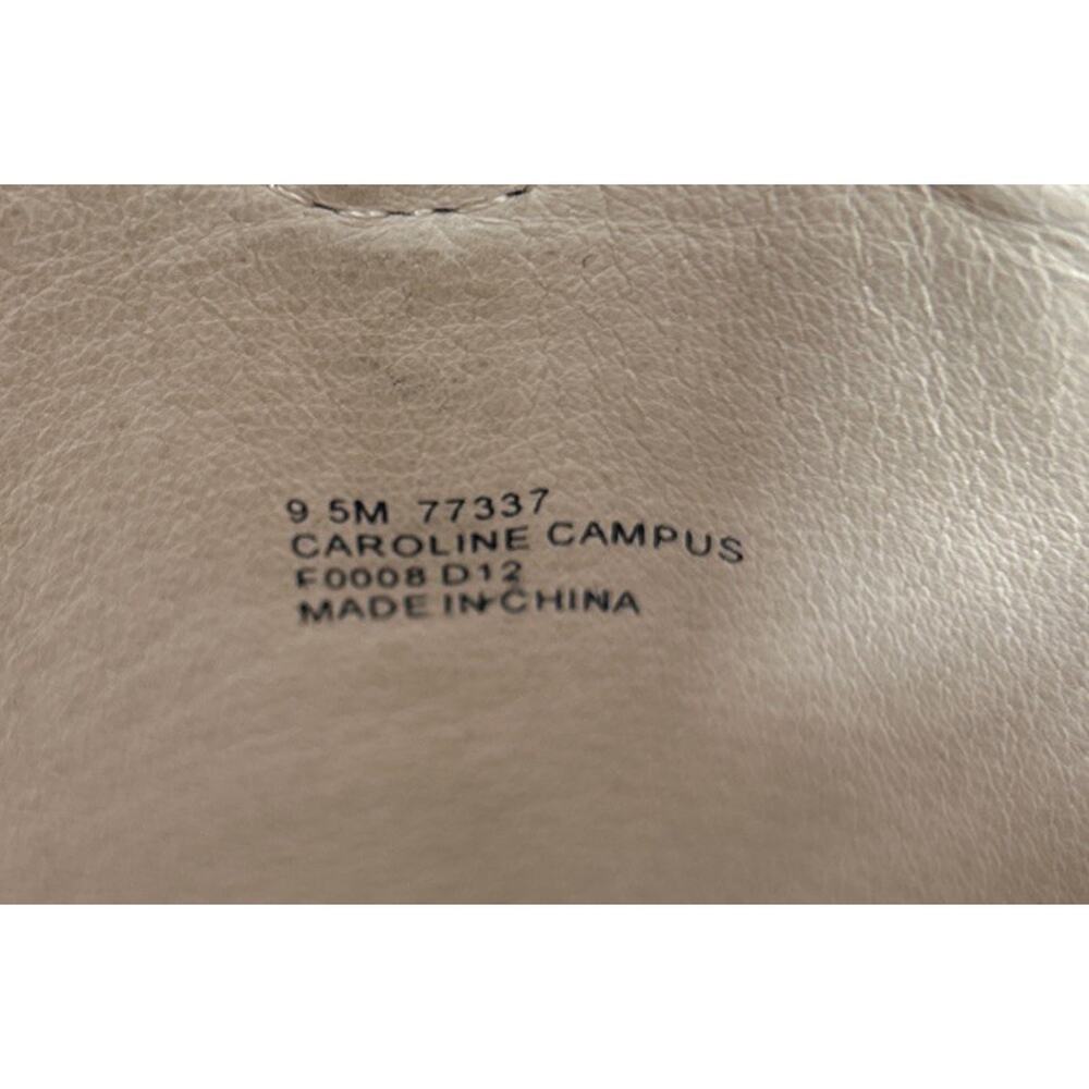 Frye Caroline Campus Mid Shaft Wedge Boots Women's Size 9.5 Brown Leather Heels - Picture 8 of 15